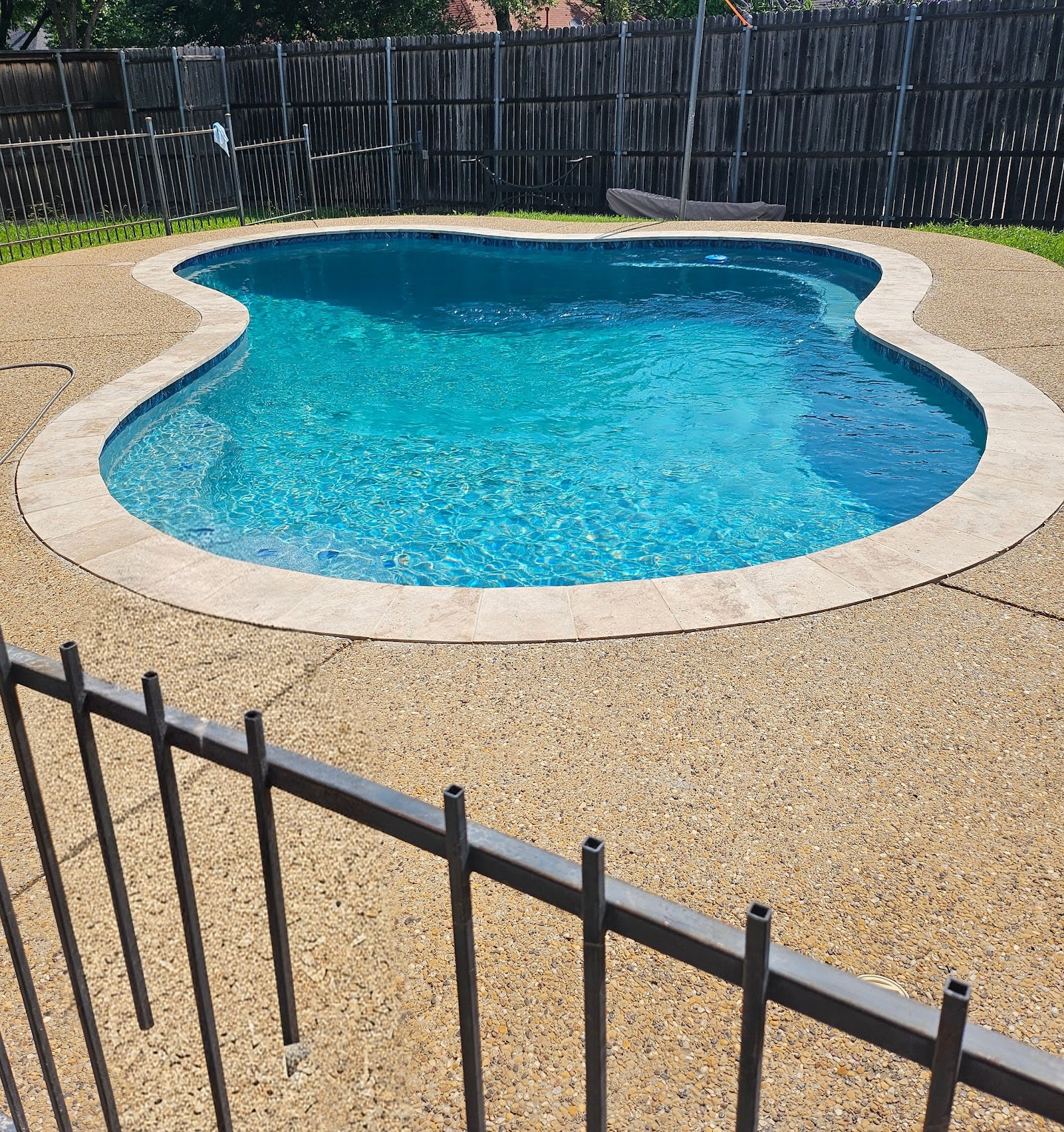 Backyard Transformation with Custom Pool